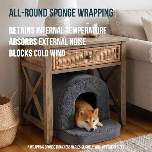 Indoor Dog House (Charcoal / S)