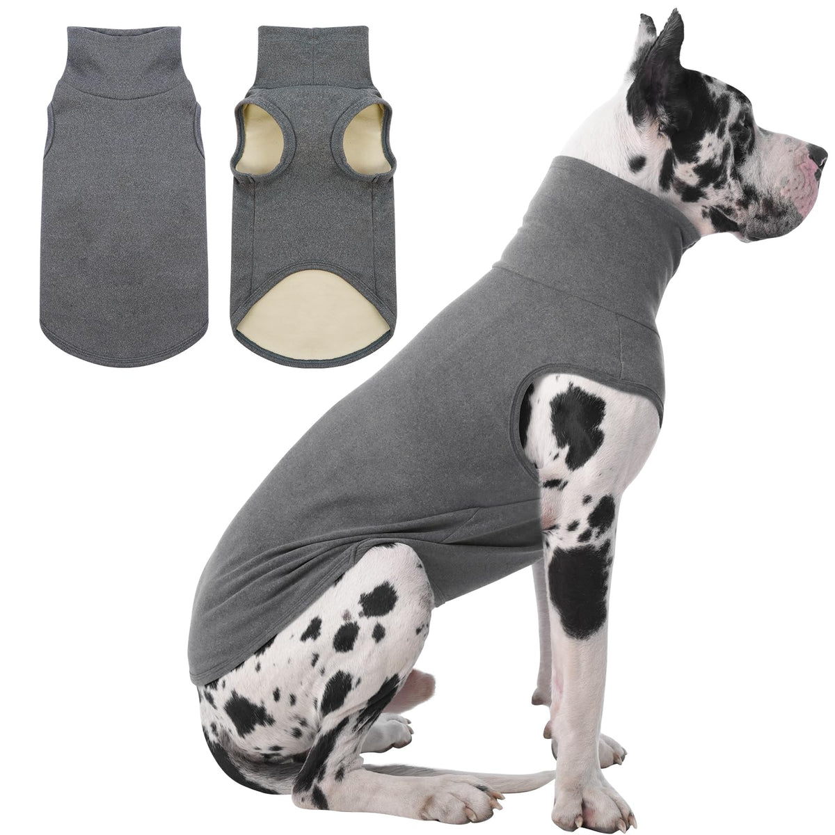 4XL Dog Sweater (XXXX-Large / Grey)