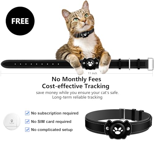 GPS Tracker for Cats (Black)