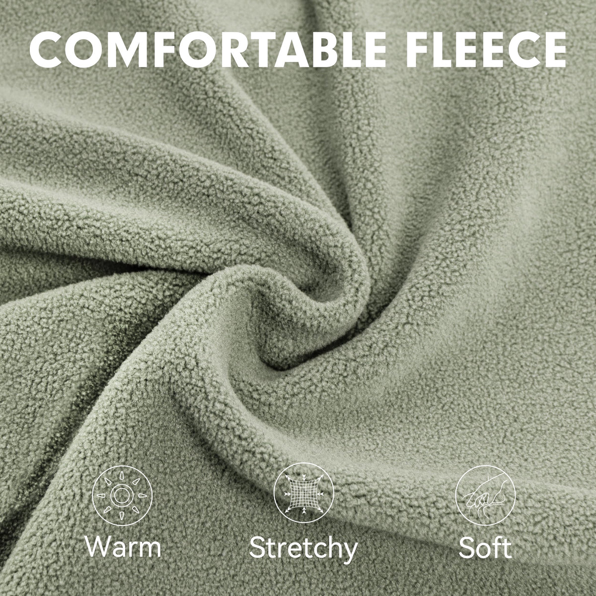 Fleece Dog Sweater (Green / X-Large)