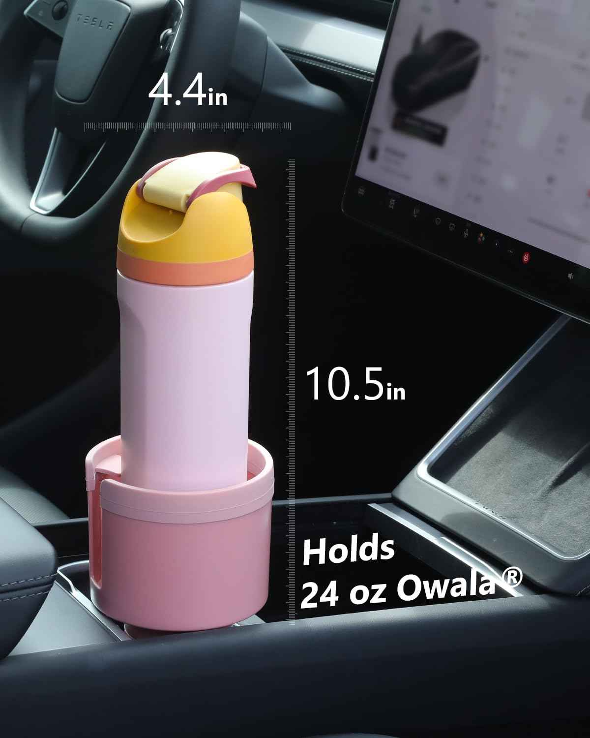 Car Cup Holder Expander for 32 (Pink / Medium*1)