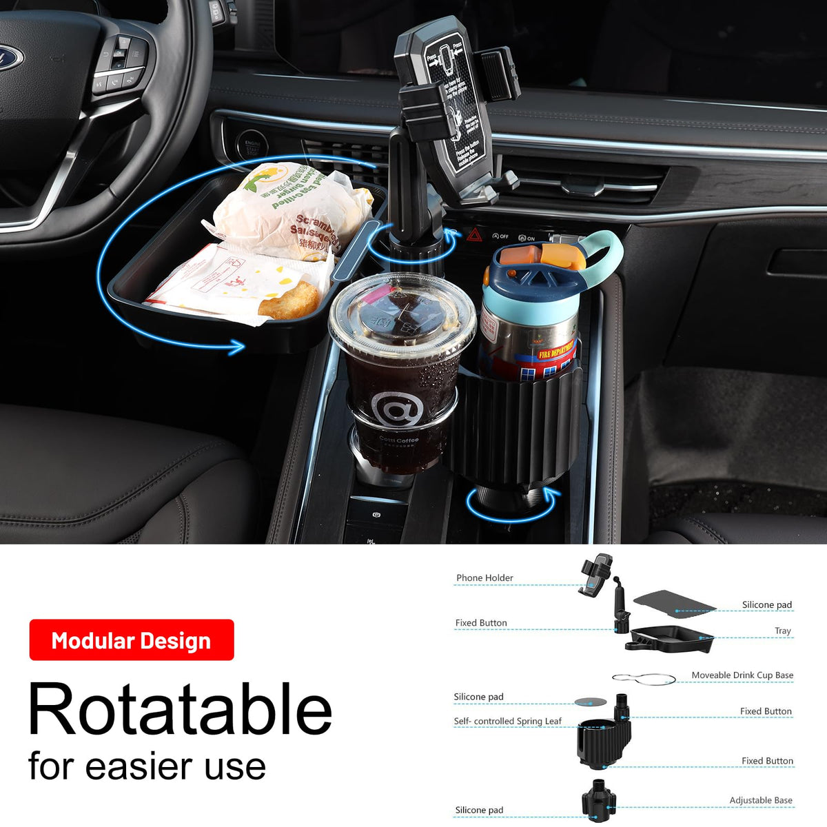 Car Large Cup Holder Expander