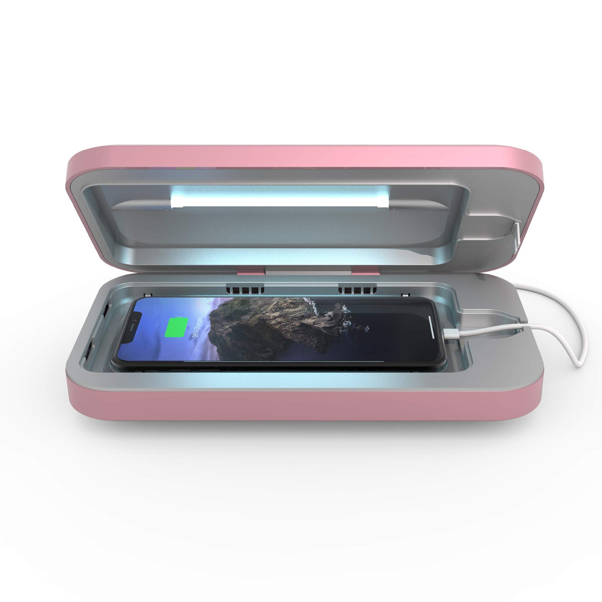 3 UV Phone Sanitizer Box & Dual Charger (Orchid)