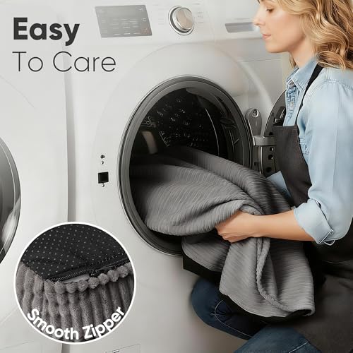 Dog Couch Bed (Dark Grey / 36.6"Lx25"Wx10"Th)