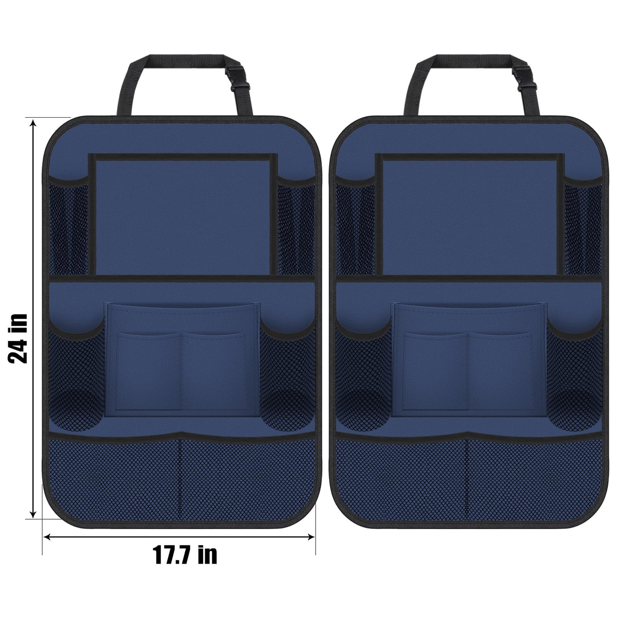 Backseat Car Organizer w (Blue)
