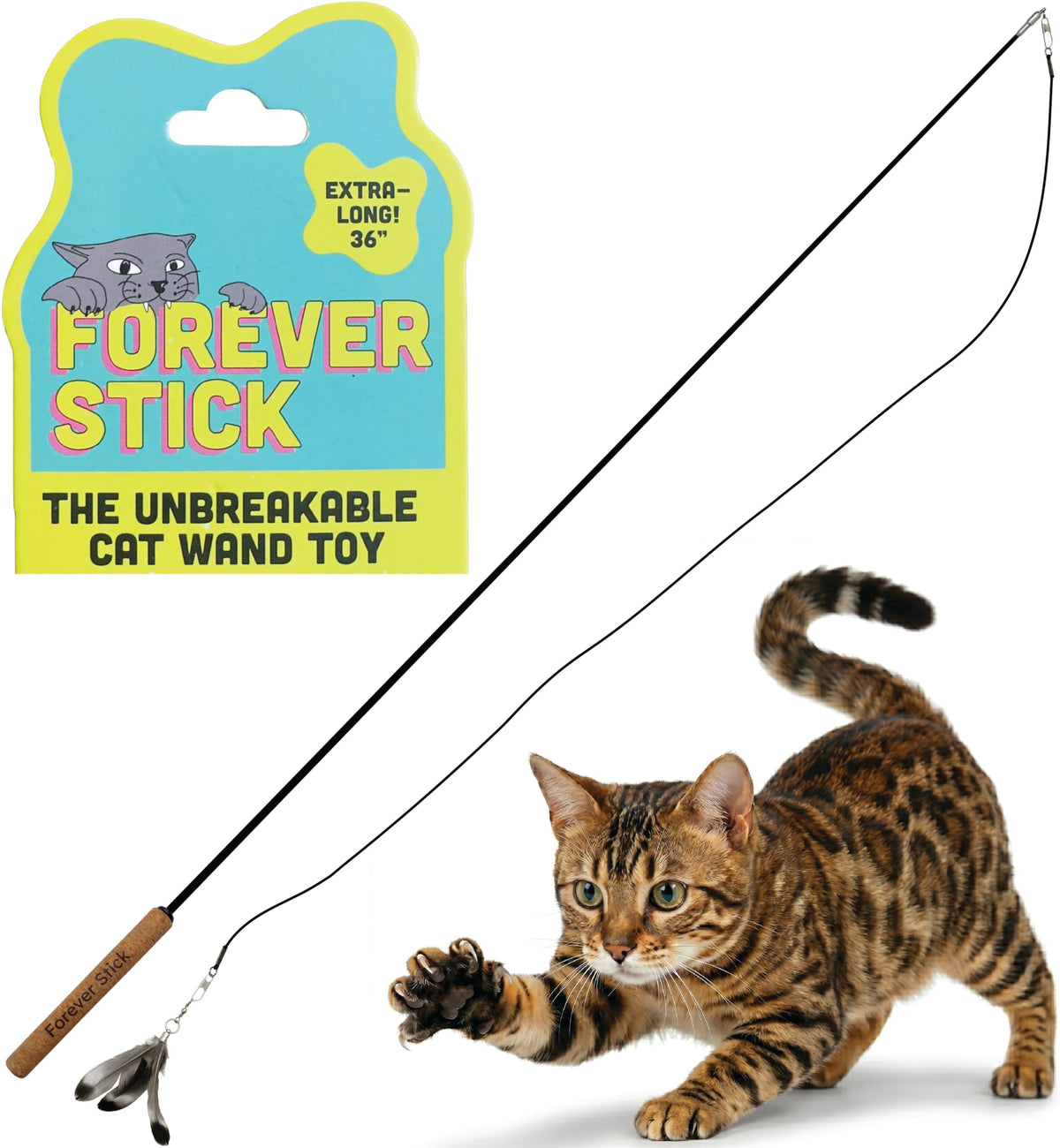 Forever Stick Unbreakable Cat Wand Toy (Forever Stick 1-Pack)