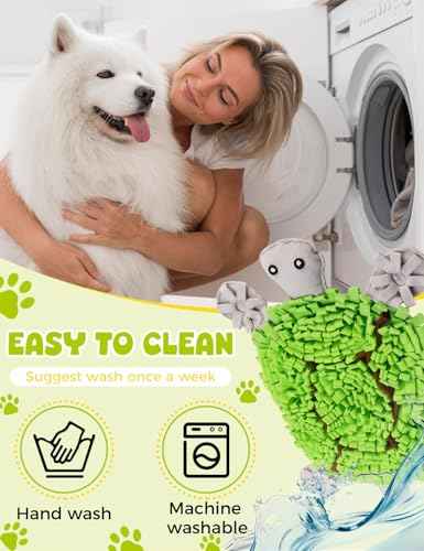 Snuffle Mat for Dogs (green / L)