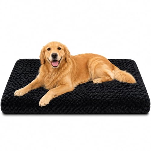 Dog Bed Large Size (Black / 35"L x 23"W x 4"Th)