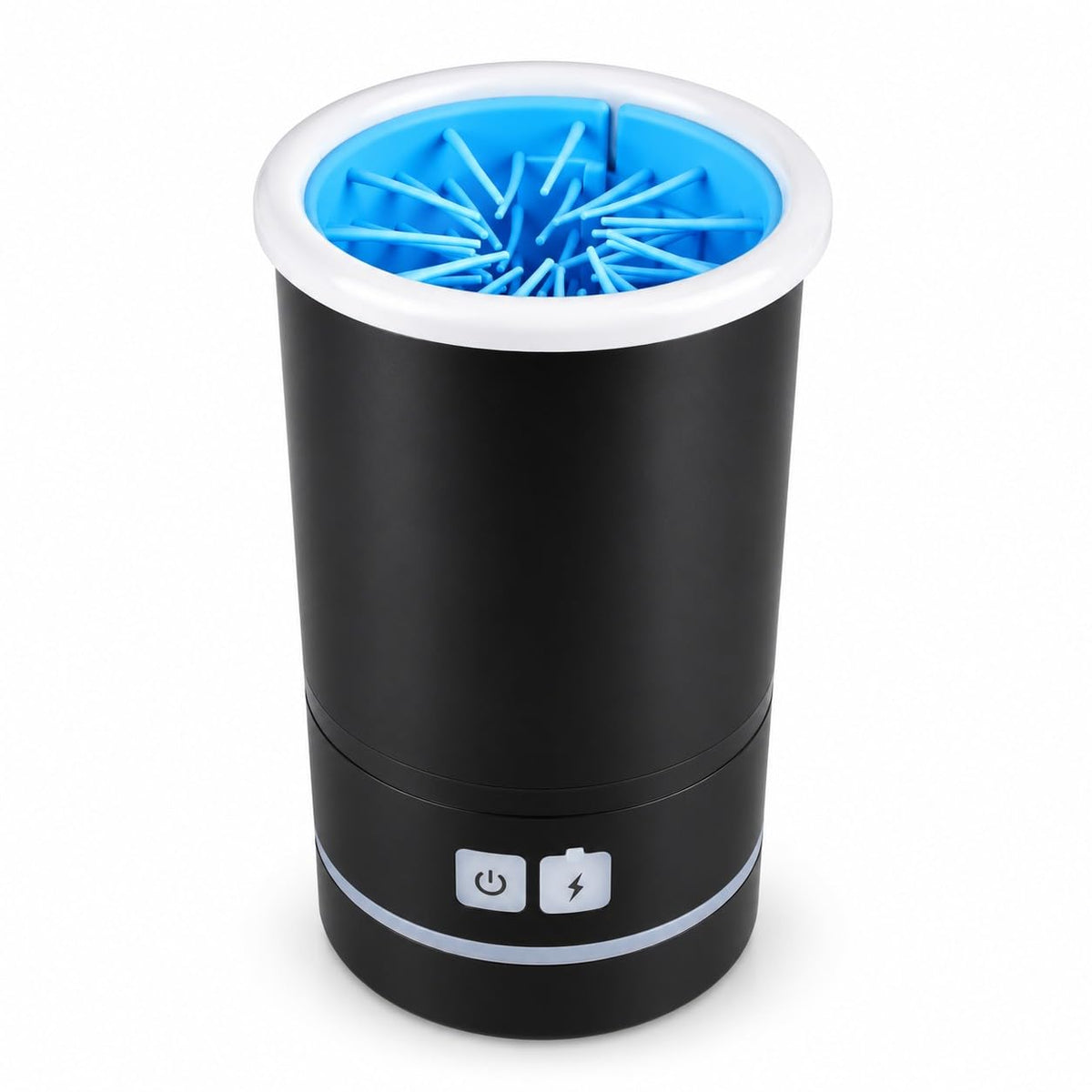Automatic Dog Cleaner (L / Black White)