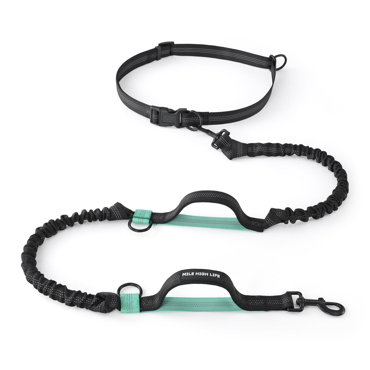 Hands Free Leash (Black Teal / 7FT Hands Free)