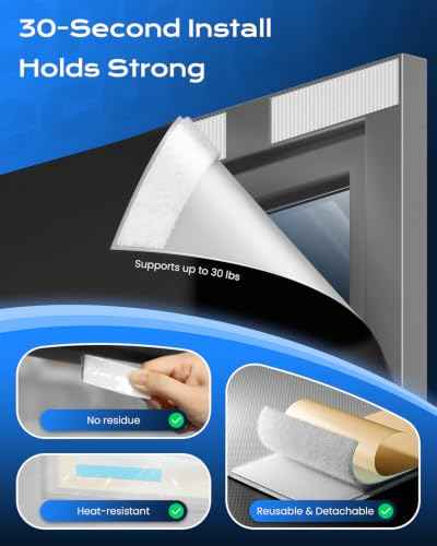 Blackout Curtains for Bedroom (Black / 30"W x 67"H)