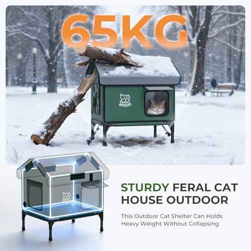 Outdoor Cat House Weatherproof (Cat House - 1)