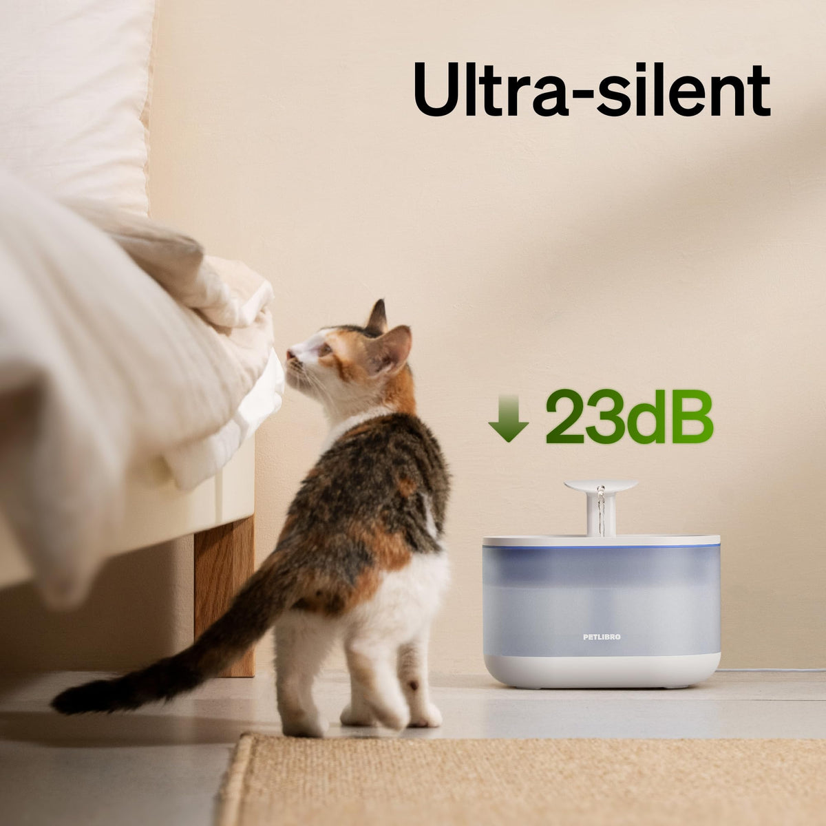 Cat Water Fountain (Purple / Capsule Fountain)