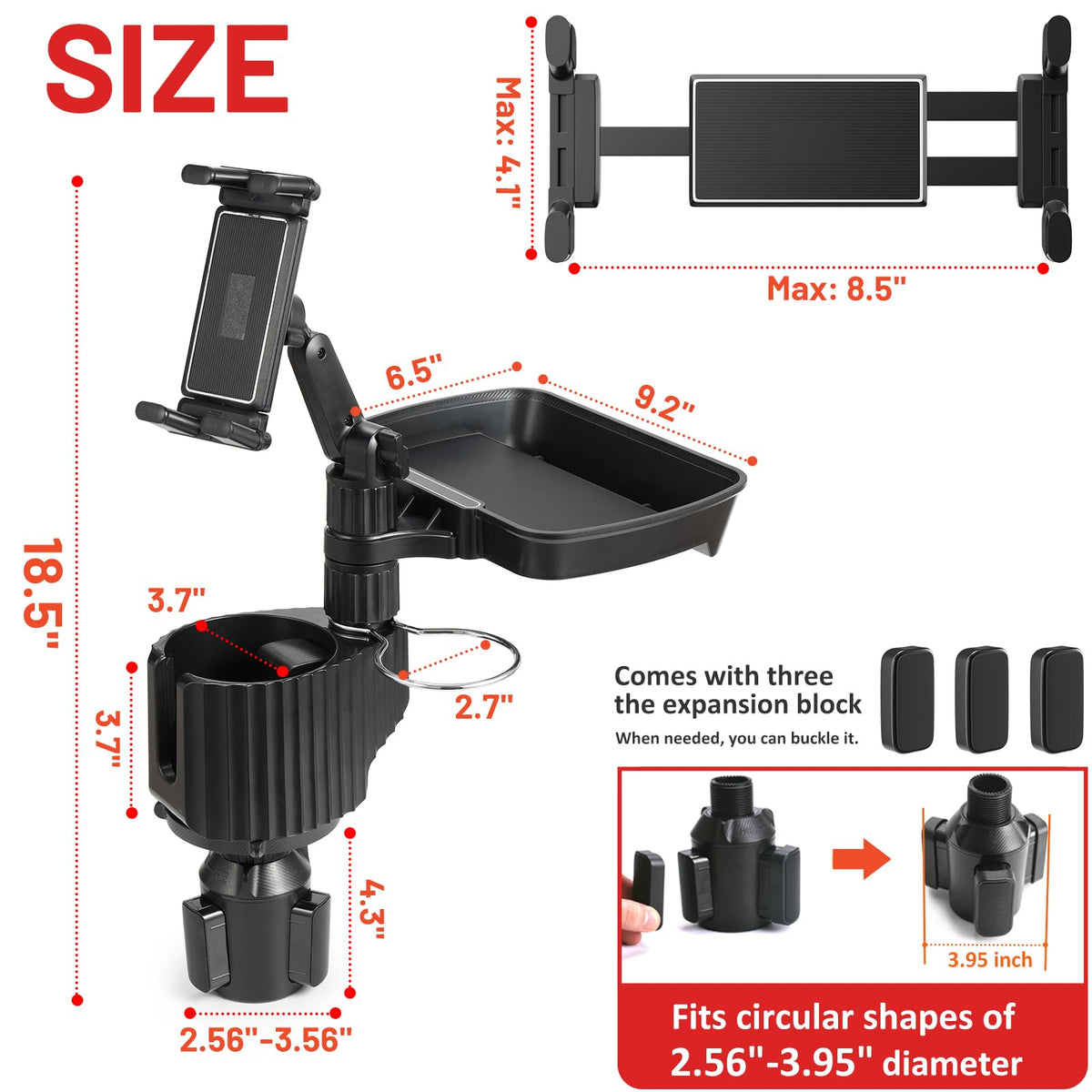 Car Large Cup Holder Expander