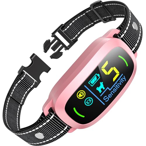Dog Bark Collar (Pink)