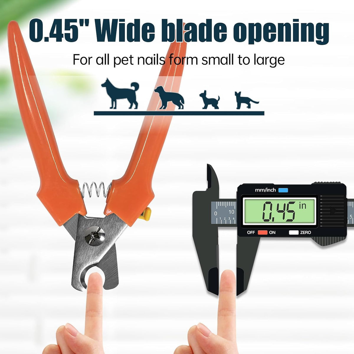 Dog Nail Clippers #767C (Oranges)