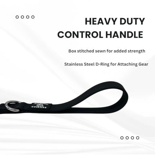 SparkDog 12” Traffic Control Dog Leash w (Traffic Control Leash / 12")