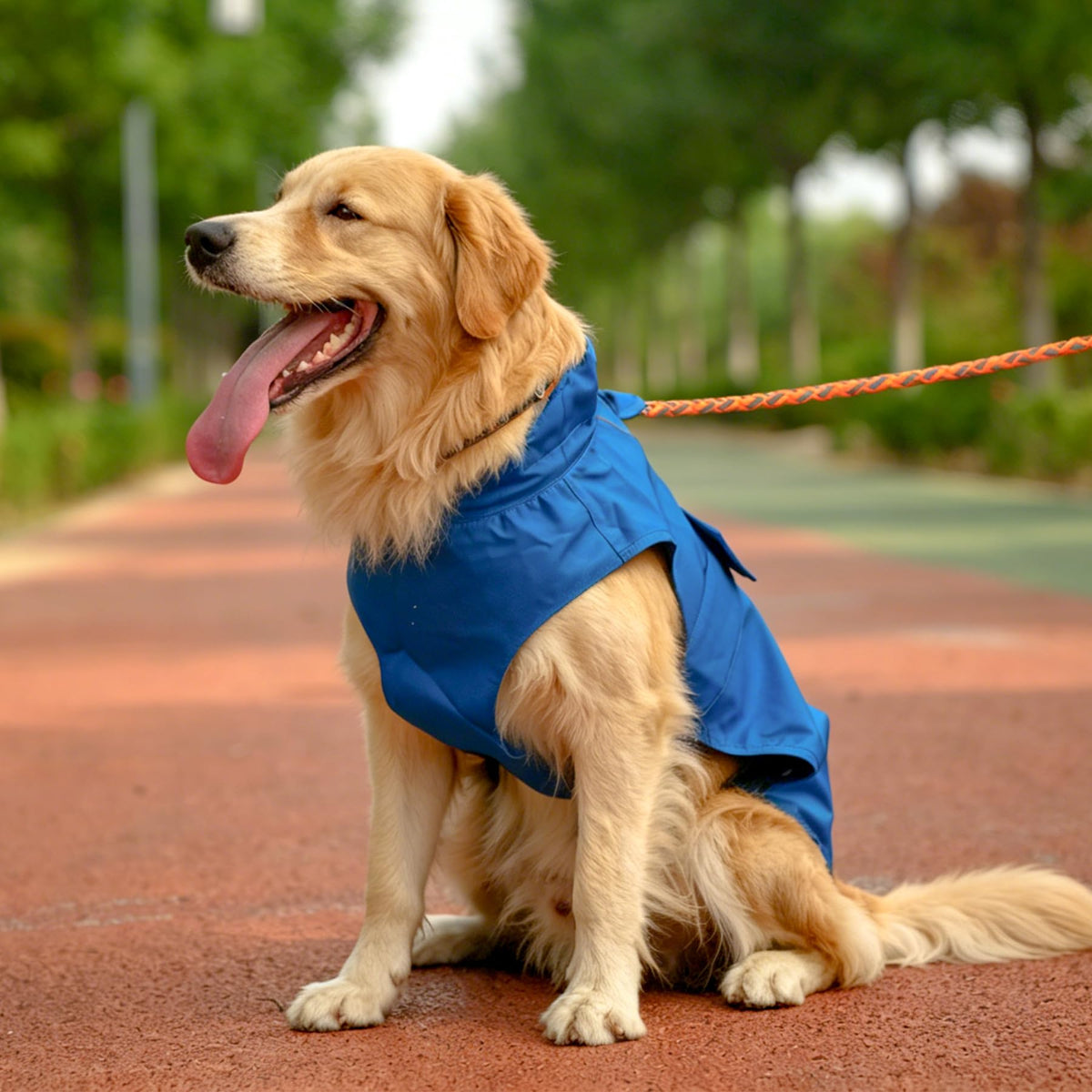 Waterproof Dog Raincoat (Blue / Small(9-13lb))
