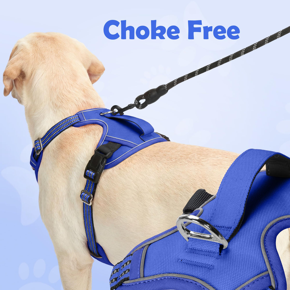Dog Harness for XLarge Dogs (Blue / X-Large)