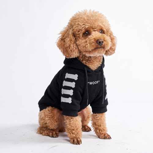 Dog Hoodie Buttery (Woof / Small)