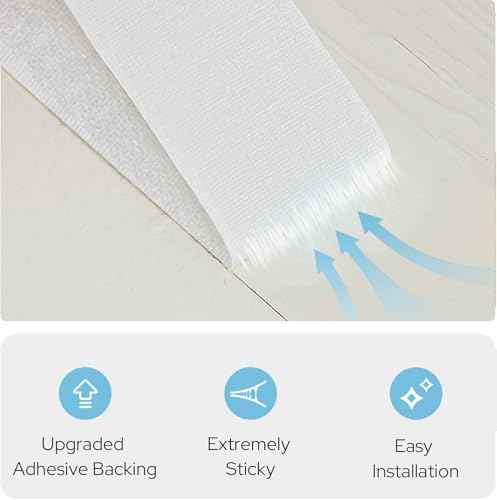 Adhesive Curtain (35"W x 71"L (Pack of 2) / Lake Blue)