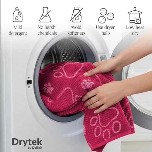 Drytek Dog Towel (Hot Pink)