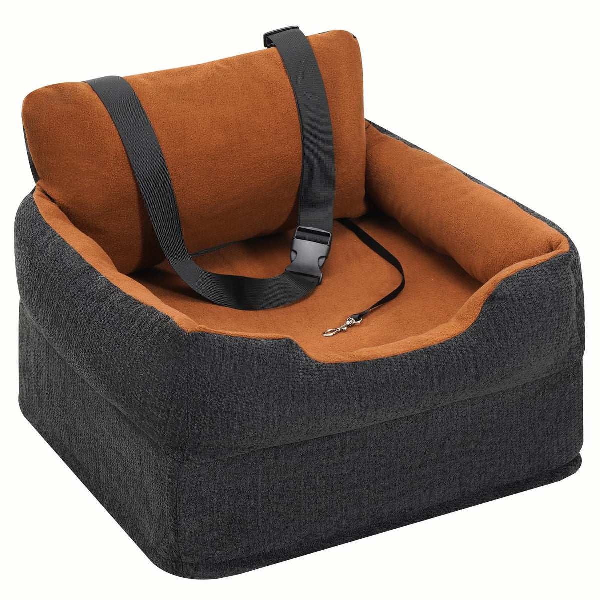 Dog Car Booster Seat for Small (Black)