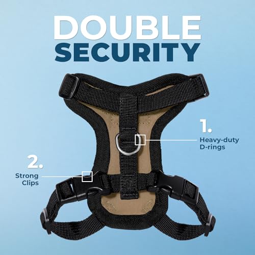 Voyager Step in Lock Cat Harness & Leash Set (Army/Black Trim / S (Chest: 15 - 18"))