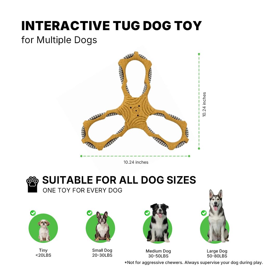 3 Way Doy Toys (Deckhand’s Tug - Yellow)