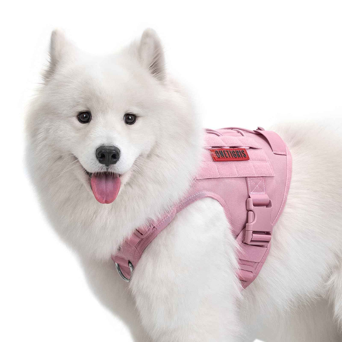 Tactical Dog Harness No (Medium / Pink)