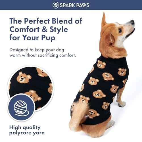 Knit Dog Sweater (Broken Teddy / Small)