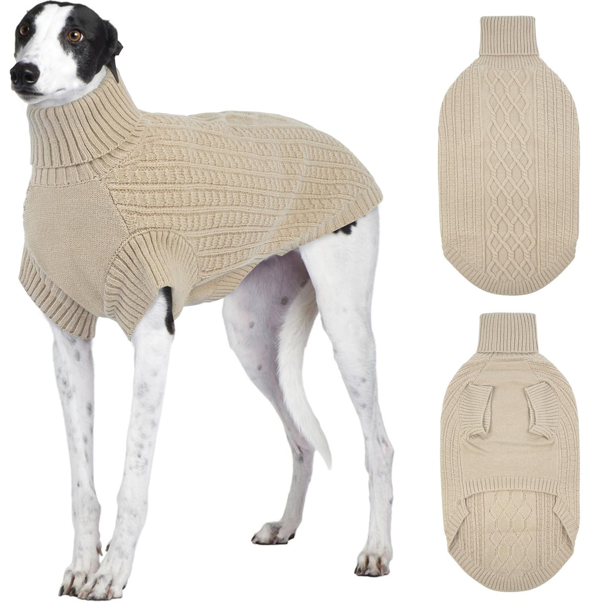XXL Dog Sweater (Apricot / XX-Large)