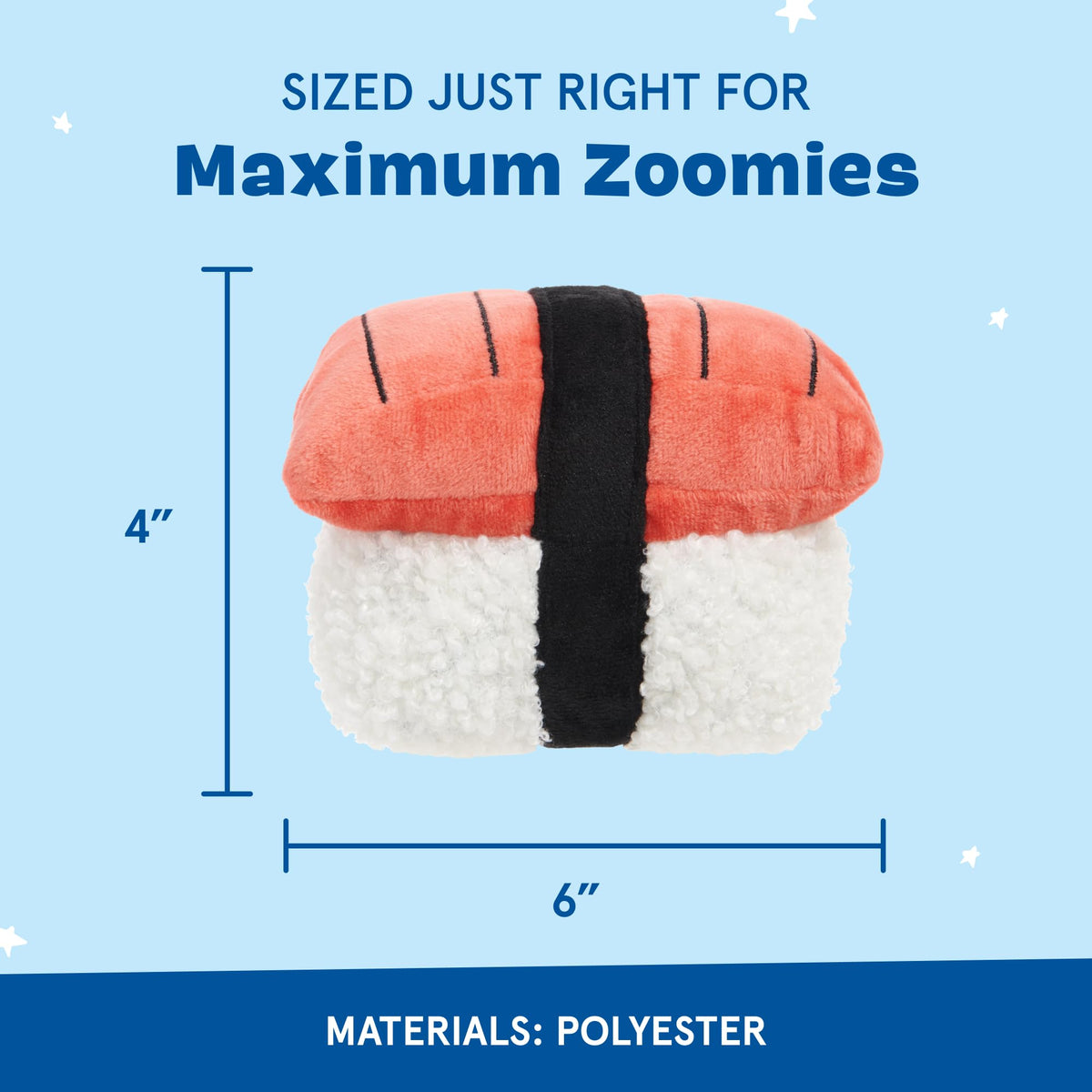 Super Tasty Tuna Sushi Dog Toy (Tuna Sushi)