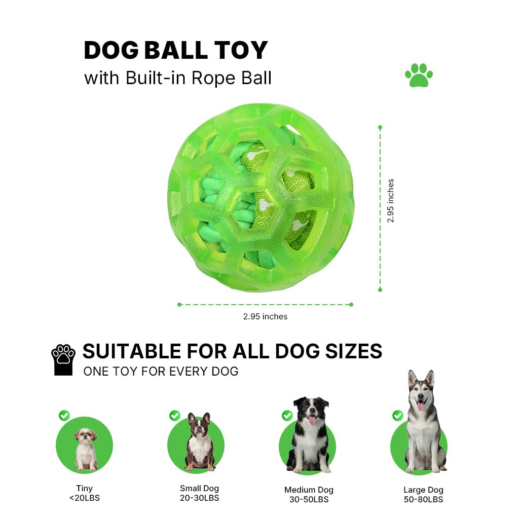 Dog Toy Balls (Jungle Vine)