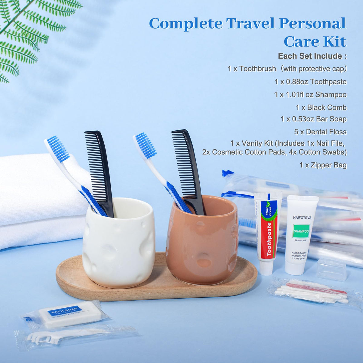 Travel Toiletries Kit Bulk