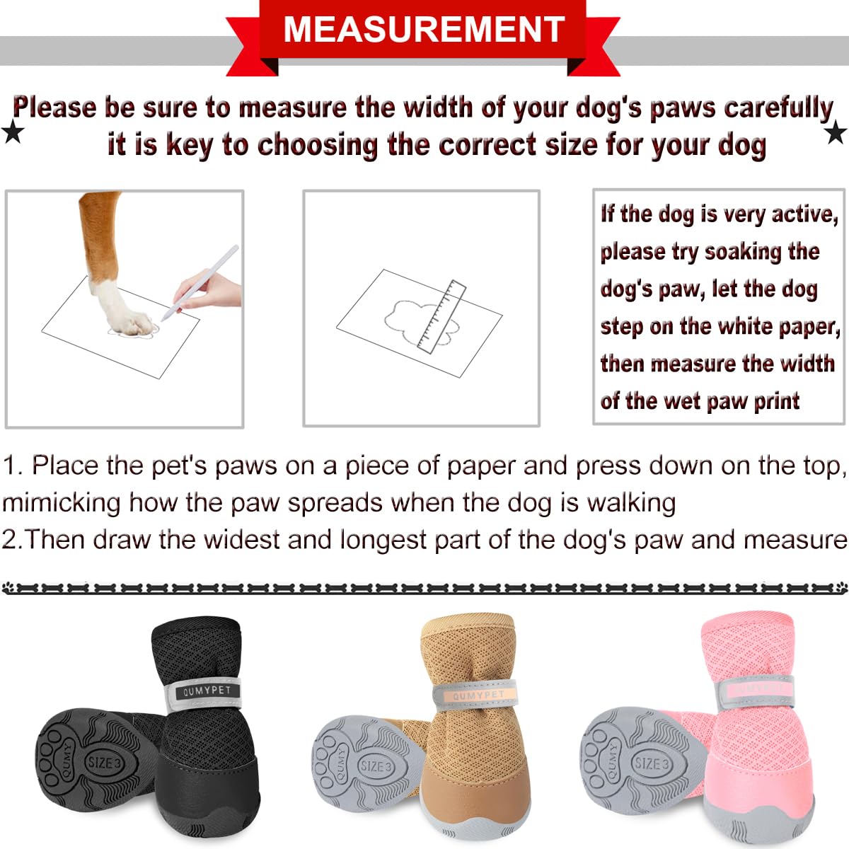 Dog Shoes for Small Dogs Hot Pavement Puppy Dog Boots & Paw Protectors (Khaki / size 2: 1.59"x1.18"(L*W))