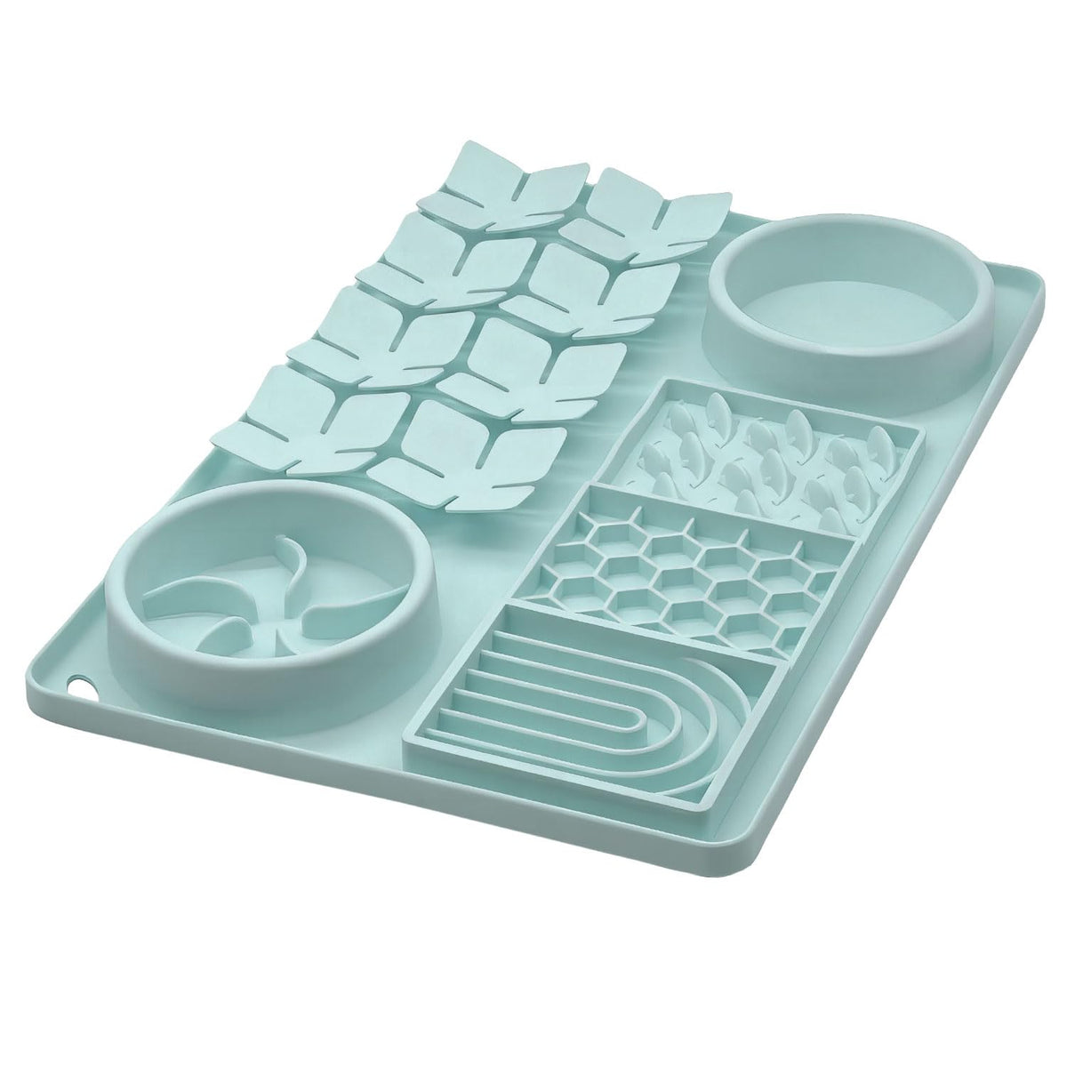 Slow Feeder Bowl (Mint Green)
