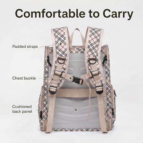 Cat Backpack Carrier for Small Dogs and Medium cat Puppy Kitten Bunny Pet Carrier Backpack Collapsible with Fully Ventilated Mesh with Safety Leash (Khaki / 12.9"L x 10.62"W x 15.5"H)