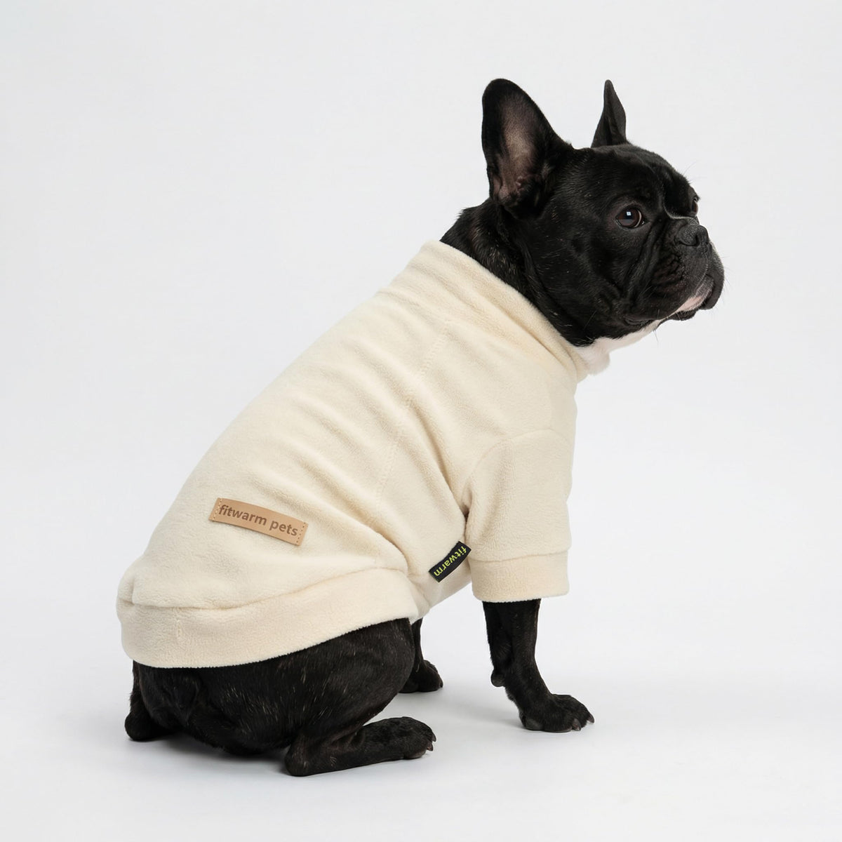 3 Pack Classic Fleece Dog Sweater (Large / Black-Olive-Cream)
