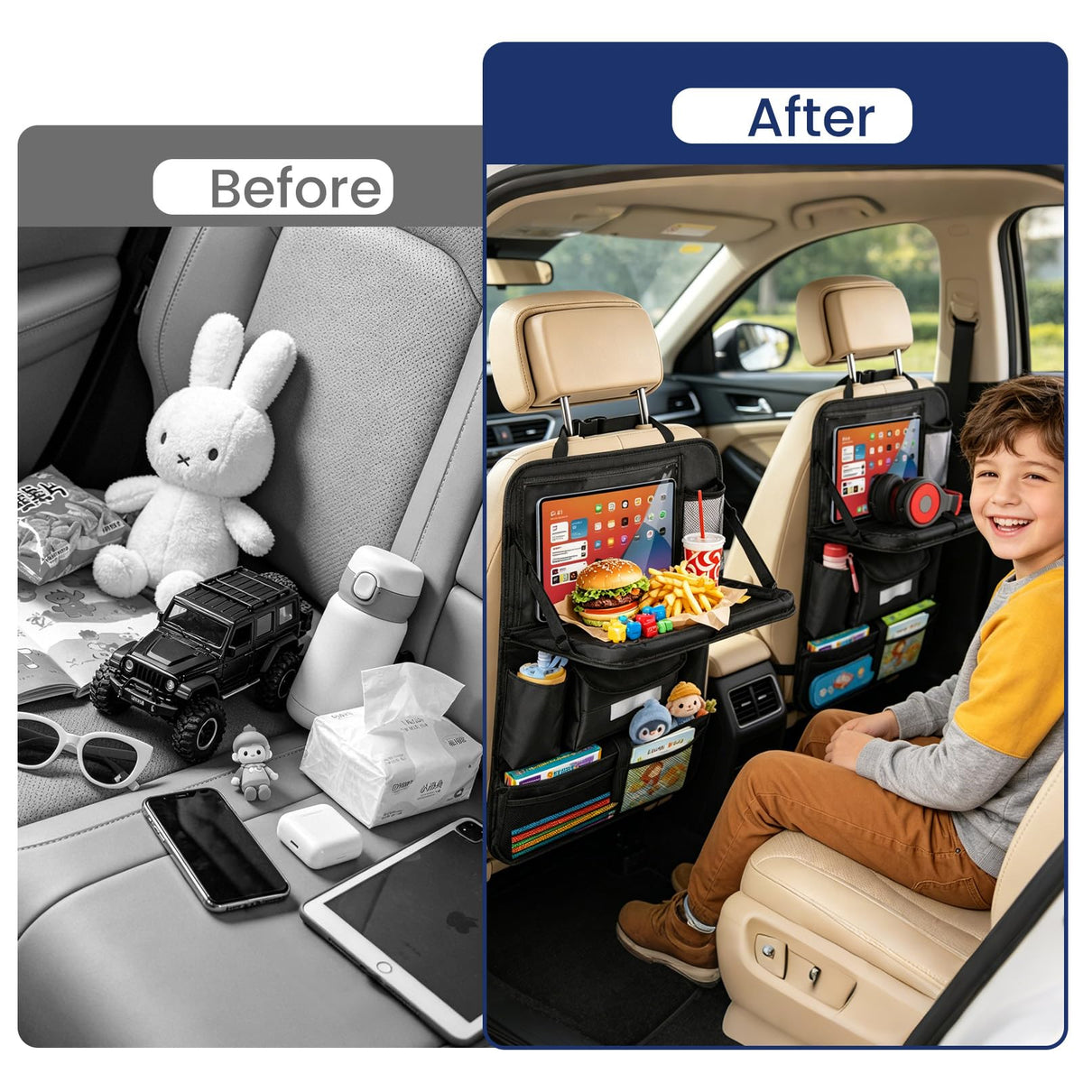 Car Organizer Back Seat (2 Pack)
