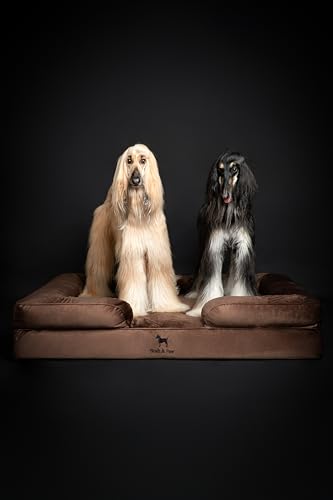 Giant Dog Bed XXL (Velvet - Brown / XX-Large)