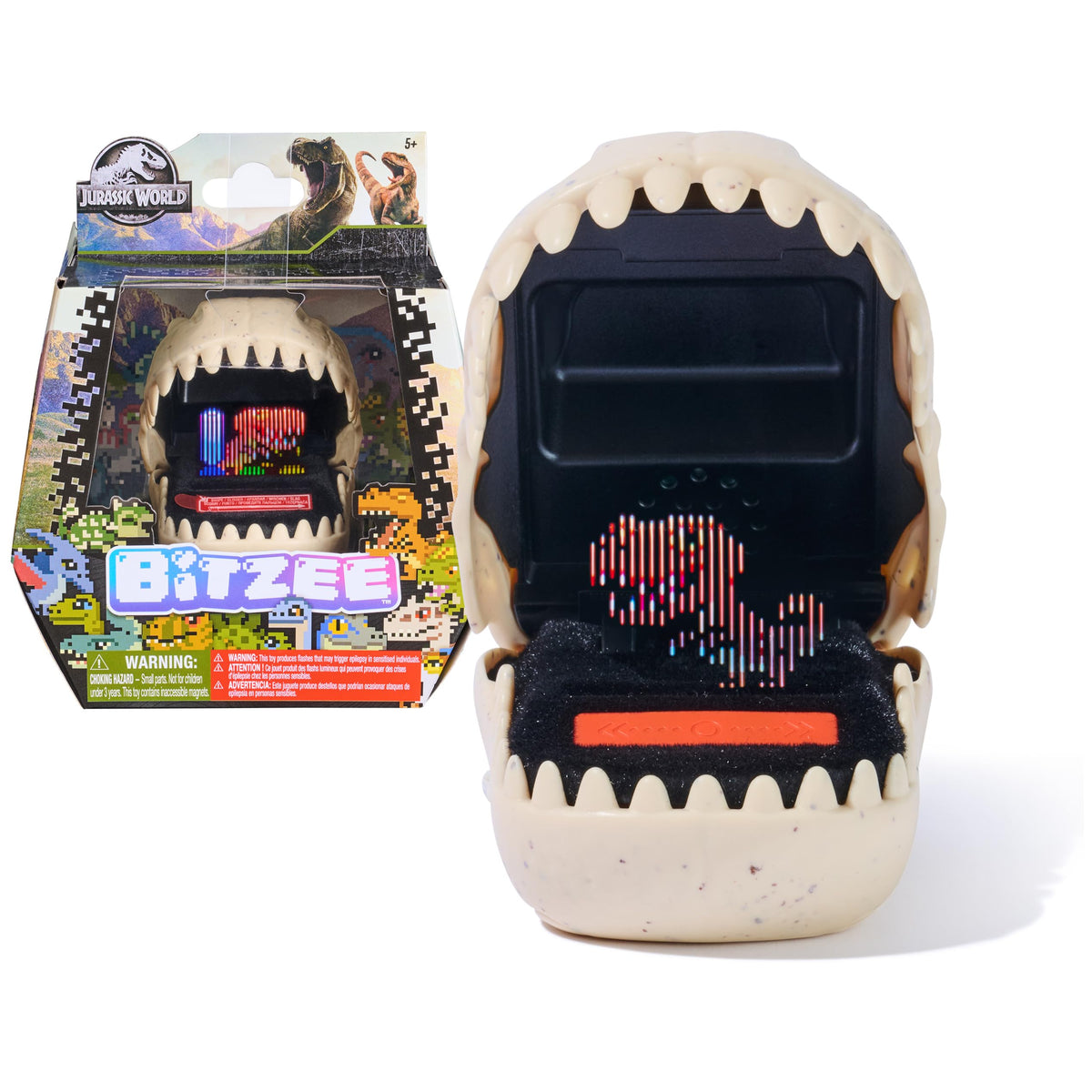 Jurassic World Interactive Fossil Pod Toy & Digital Pet (Jurassic World)
