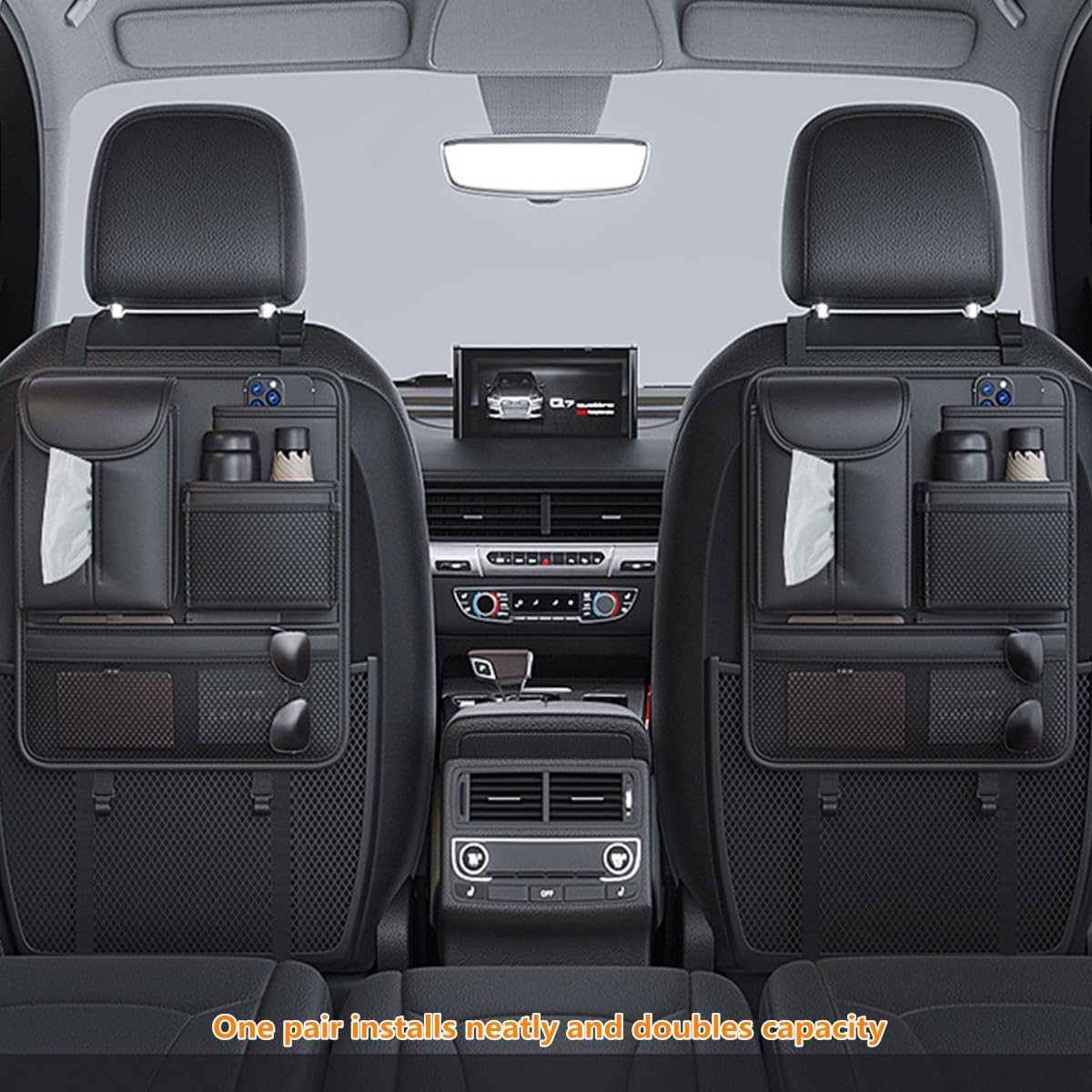 Backseat Car Organizer (Black1)
