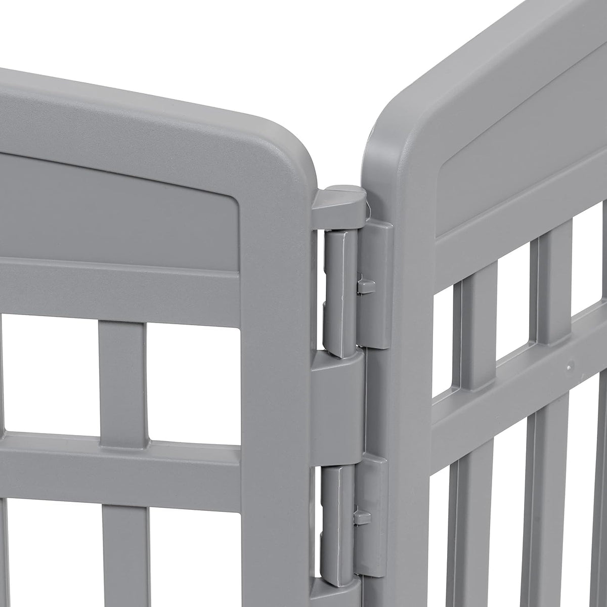 24" Dog Playpen (6 Panel - 24" H / Gray)