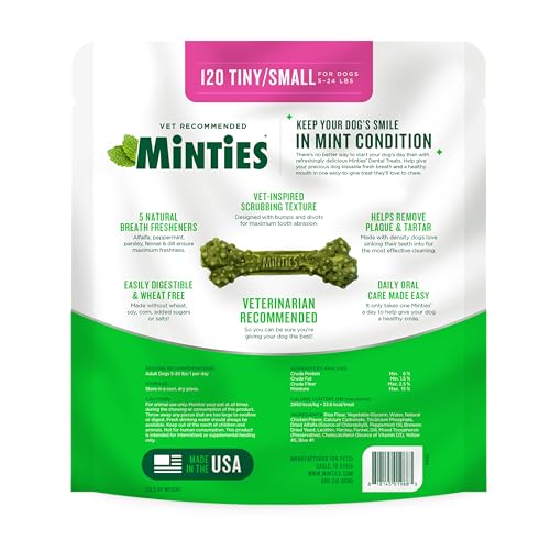 Dog Dental Bone Treats (Small Dogs - 48oz)