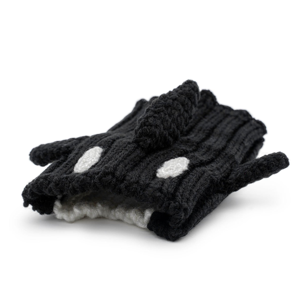 Orca Costume Warm Knit Dog Snood Wrap for Pets (Medium / Orca)