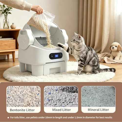 Automatic Cat Litter Box Open (Automatic-White)