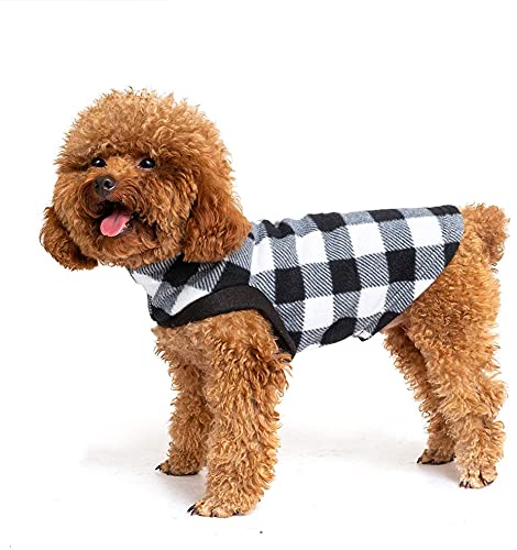Plaid Cat Sweater (Black / Large)