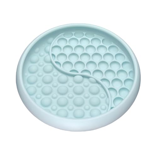 Lick Mat for Dogs (6.0" x 1.0" / Ripple Mint Green)