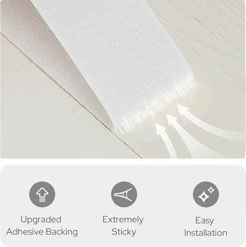 Adhesive Blackout Curtains (47"W x 59"L (Pack of 2) / White)